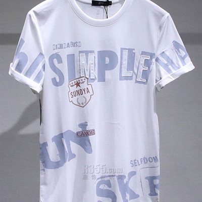 市场上装-T恤-休闲T恤【实拍】