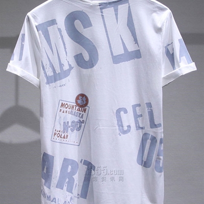 市场上装-T恤-休闲T恤【实拍】