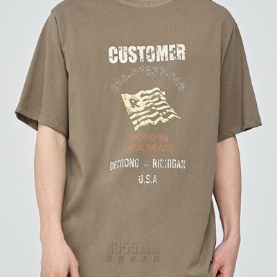 市场上装-T恤-休闲T恤