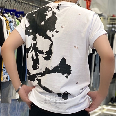市场上装-T恤-微潮T恤