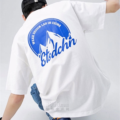 市场上装-T恤-微潮T恤