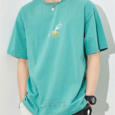 市场上装-T恤-微潮T恤