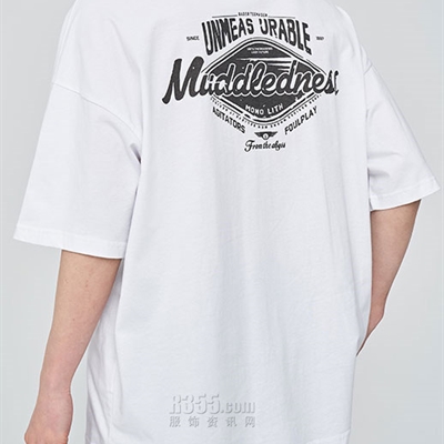 市场上装-T恤-微潮T恤