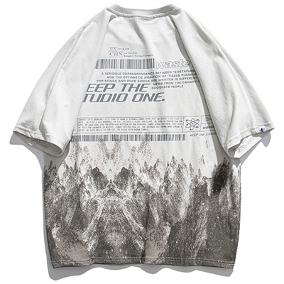 市场上装-T恤-微潮T恤