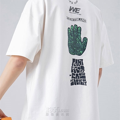 市场上装-T恤-微潮T恤