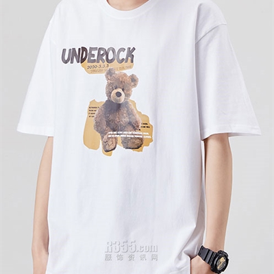 市场上装-T恤-微潮T恤