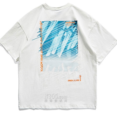 市场上装-T恤-微潮T恤