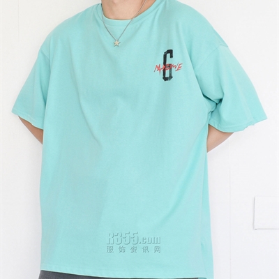 市场上装-T恤-微潮T恤