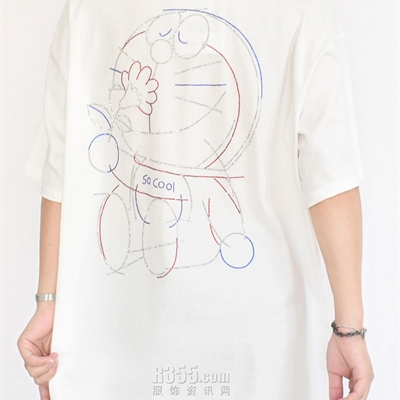 市场上装-T恤-微潮T恤