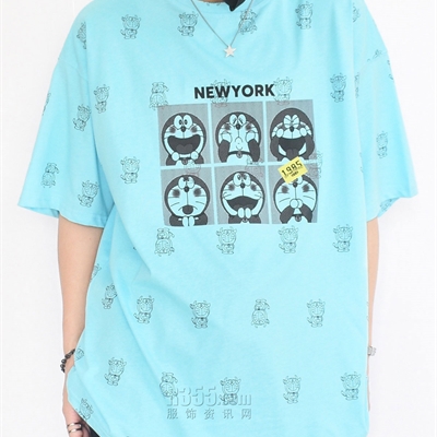 市场上装-T恤-微潮T恤