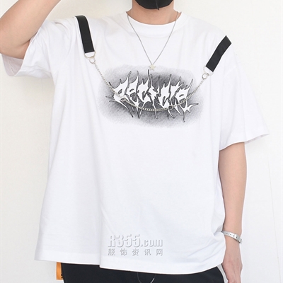 市场上装-T恤-微潮T恤