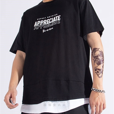 市场上装-T恤-微潮T恤