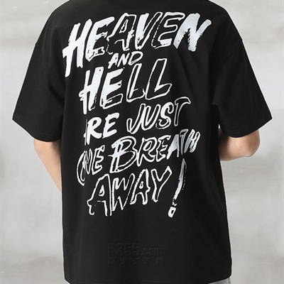 市场上装-T恤-微潮T恤