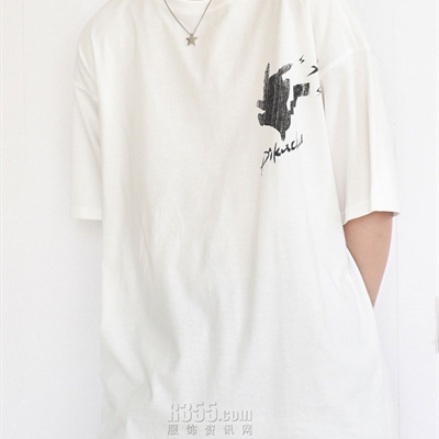 市场上装-T恤-微潮T恤