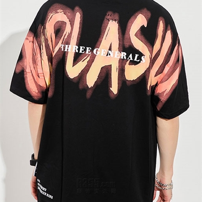 市场上装-T恤-微潮T恤