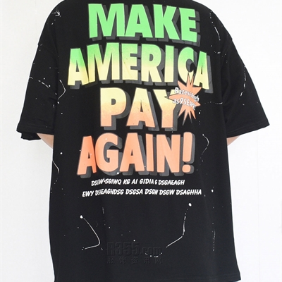 市场上装-T恤-微潮T恤