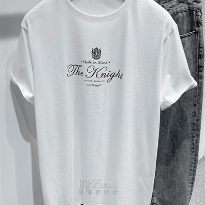 市场上装-T恤-休闲T恤【实拍】