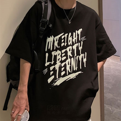 市场上装-T恤-微潮T恤