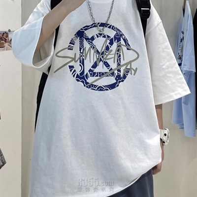 市场上装-T恤-微潮T恤