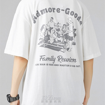 市场上装-T恤-休闲T恤