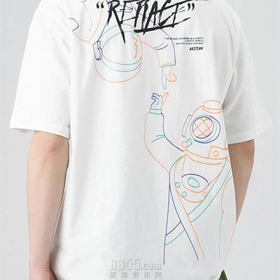 市场上装-T恤-休闲T恤