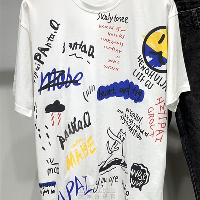 市场上装-T恤-微潮T恤【实拍】