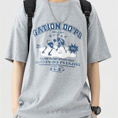 市场上装-T恤-休闲T恤