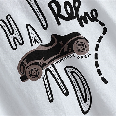 市场上装-T恤-休闲T恤