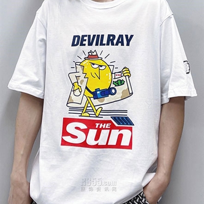 市场上装-T恤-休闲T恤