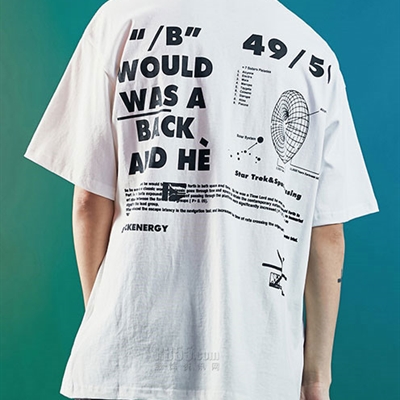 市场上装-T恤-微潮T恤