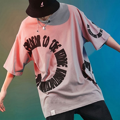 市场上装-T恤-微潮T恤