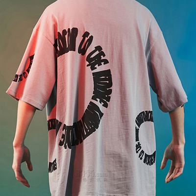 市场上装-T恤-微潮T恤