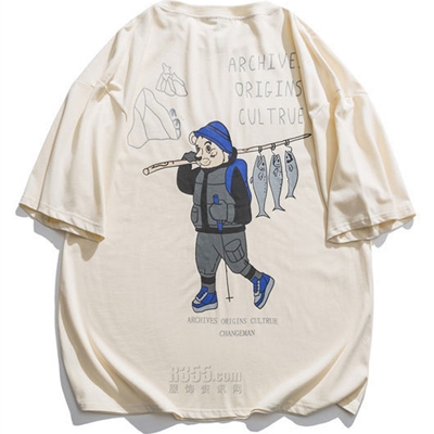 市场上装-T恤-休闲T恤