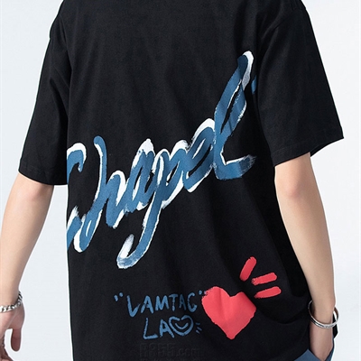 市场上装-T恤-微潮T恤