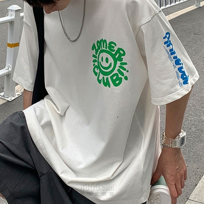 市场上装-T恤-微潮T恤