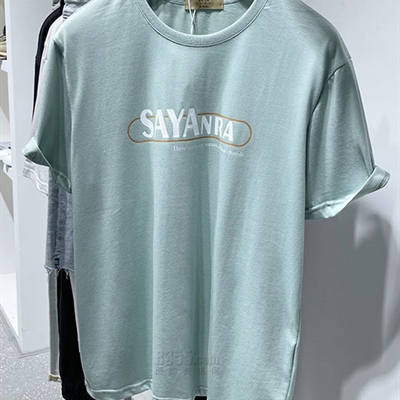 市场上装-T恤-休闲T恤【实拍】