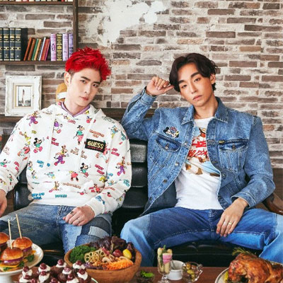 美国《GUESS x Disney》2021春夏休闲时尚男装