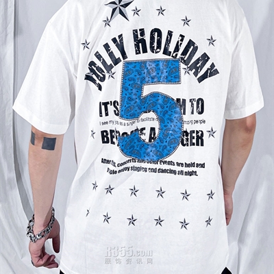 市场上装-T恤-微潮T恤