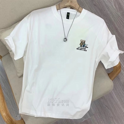 市场上装-T恤-休闲T恤【实拍】