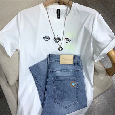 市场上装-T恤-休闲T恤【实拍】