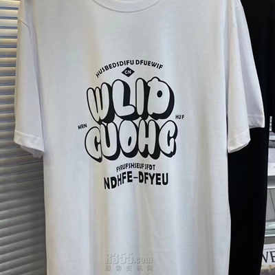 市场上装-T恤-休闲T恤【实拍】