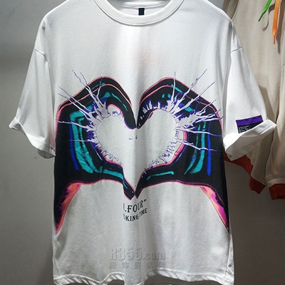 市场上装-T恤-微潮T恤【实拍】