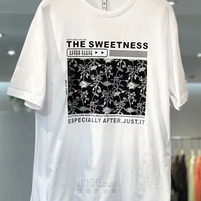 市场上装-T恤-微潮T恤【实拍】