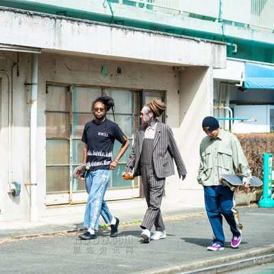 日本《BlackWeirdos》2021-22秋冬休闲时尚男女装