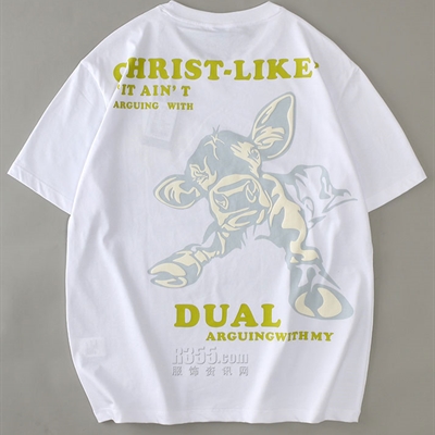 市场上装-T恤-微潮T恤