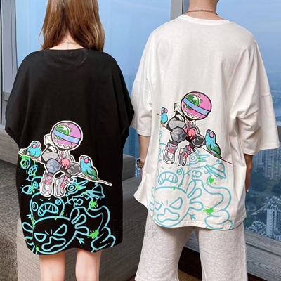 市场上装-T恤-微潮T恤