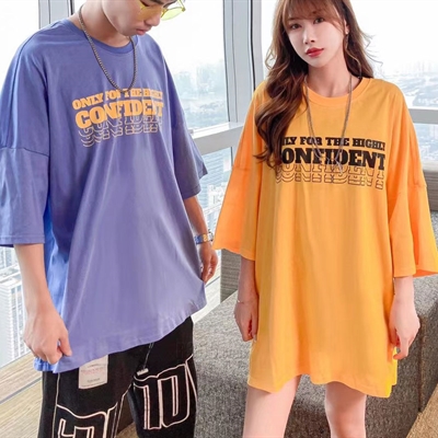 市场上装-T恤-微潮T恤