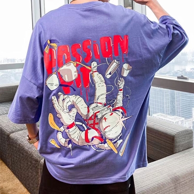 市场上装-T恤-微潮T恤