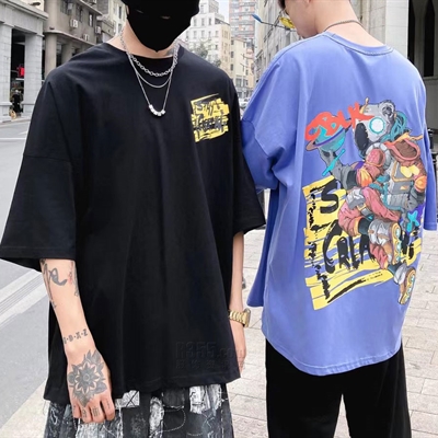 市场上装-T恤-微潮T恤