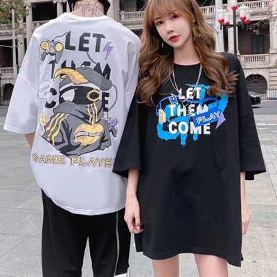 市场上装-T恤-微潮T恤